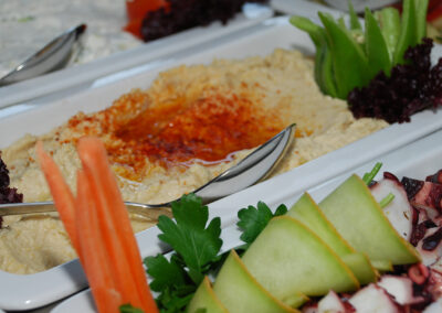 Mezze buffet from special event